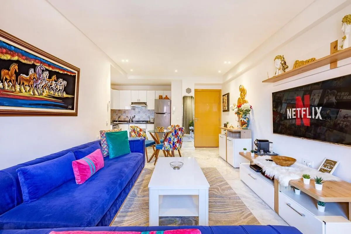 Akhouse 33 Fully Equipped - Gueliz Top Center Marrakesh Maroc